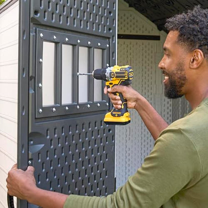 Resin Outdoor Storage Shed With Floor