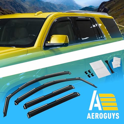 Extra Durable Window Deflectors in (4 Count)