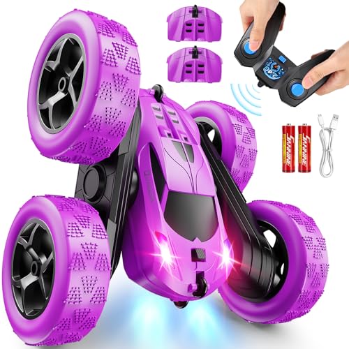 RC Cars Purple Remote Control Car for Girls
