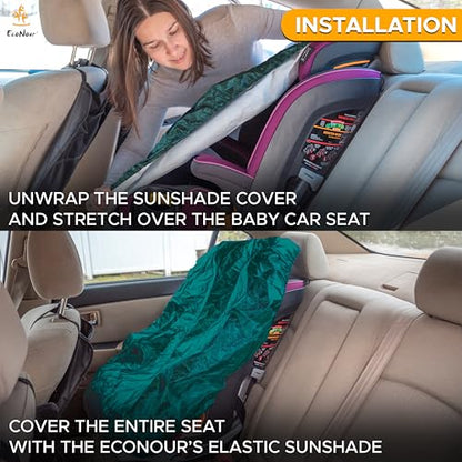 Baby Car Seat Sun Shade Cover