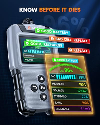BA101 Plus Car Battery Tester