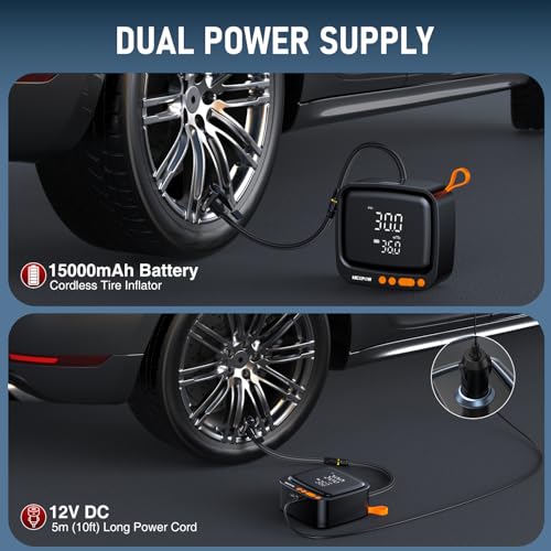 Tire Inflator Portable Air Compressor