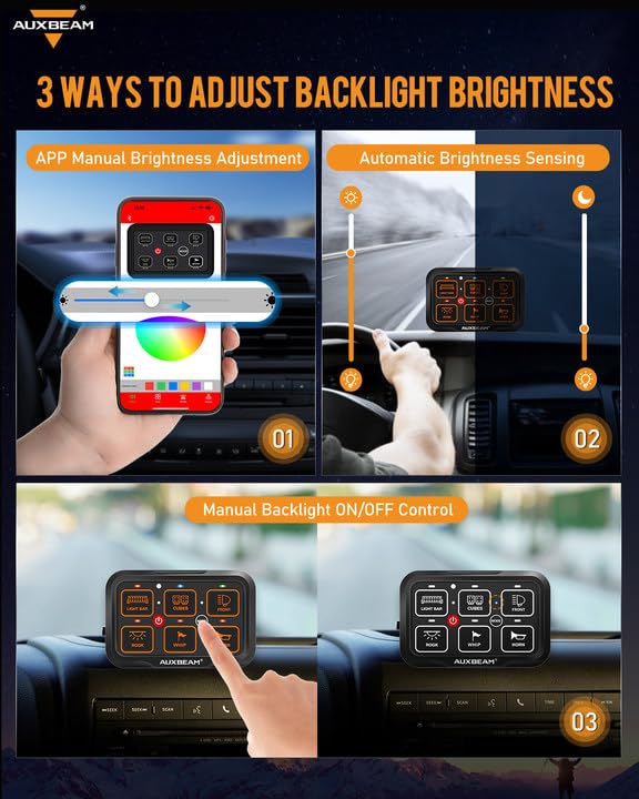 6 Gang Switch Panel Bluetooth AR
