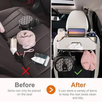 Car Seat Back Cup Holder