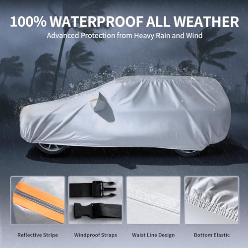 Multi Layer Car Cover Custom Fit for Hyundai Palisade