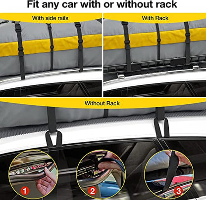 21 cu ft PVC Roof Cargo Bag