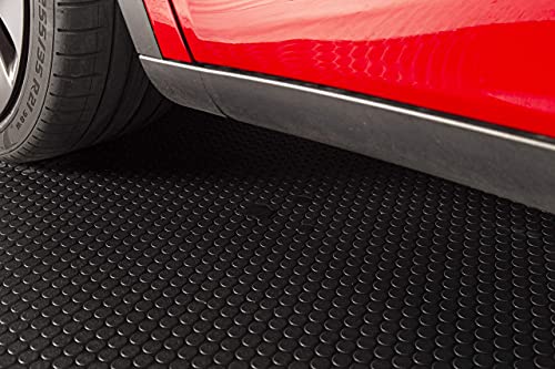 Small Coin Pattern Vinyl Garage Flooring Mat