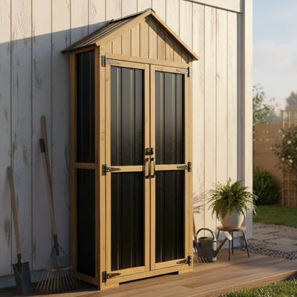 Outdoor Storage Cabinet with Shelf