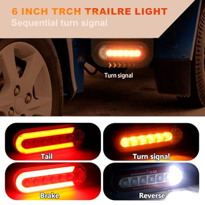 T012 Trailer Lights with Bracket