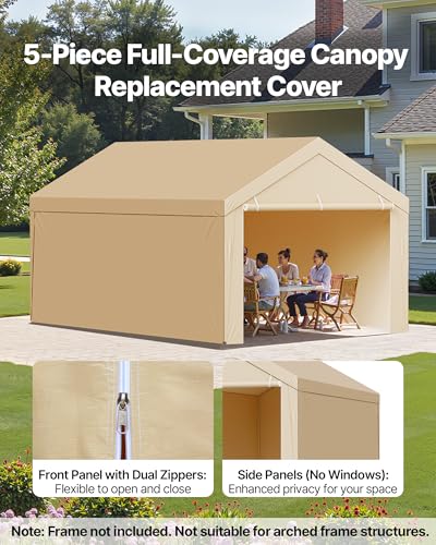 Carport Replacement Canopy Cover