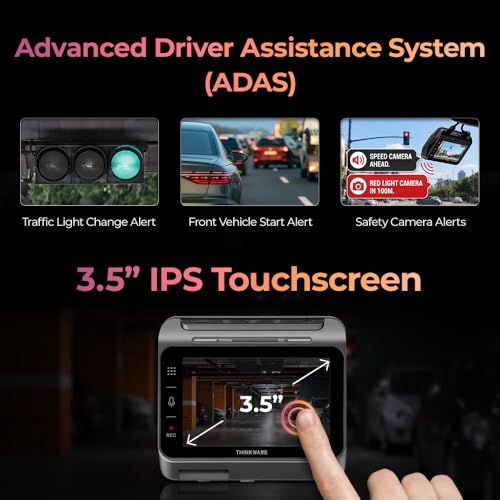 ARC900 Dash Cam 4K Front and 2K Rear