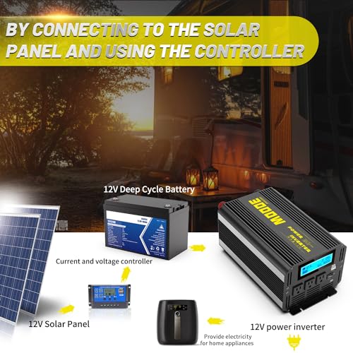 3000 Watt Modified Sine Wave Power Inverter