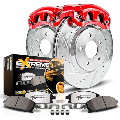 Front Brake & Caliper Kit for Chrysler Town & Country 2008