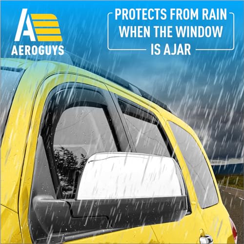 Extra Durable Window Deflectors in (4 Count)