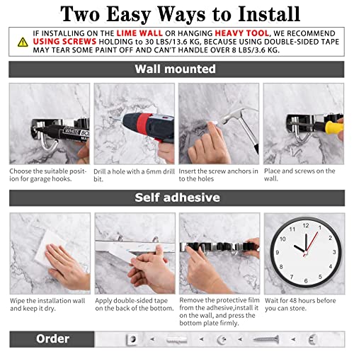 Broom Holder Wall Mount