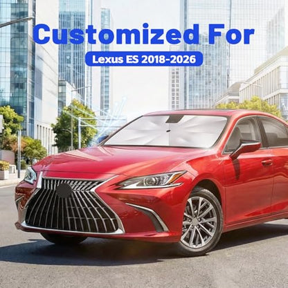 Car Windshield Sun Shade Umbrella for Lexus ES 2018