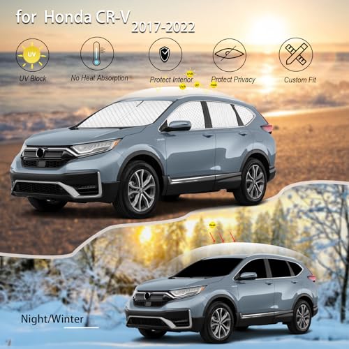 8pcs Thicken Sun Shades for Honda CR (8 Count)