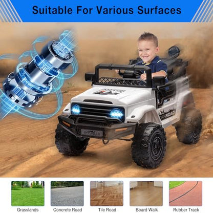 12V Kids Ride On Truck Car with Remote Control