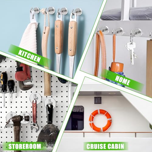 Medal Holders 5PCS Magnetic Hooks 50LBS Display Hanger