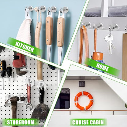 Medal Holders 5PCS Magnetic Hooks 50LBS Display Hanger