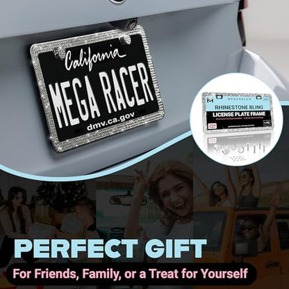 Dazzling Bling License Plate Frame for Women