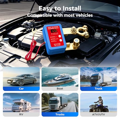 Remote Battery Disconnect Switch 12V (4 Count)