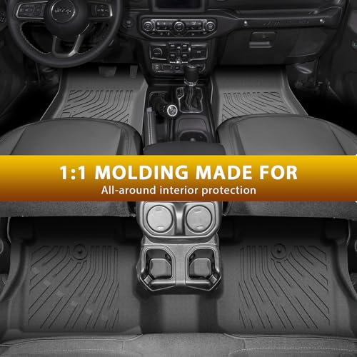 Floor Mats Cargo Liner for Jeep Wrangler JL Gas 2018