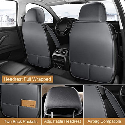 Leather Car Seat Covers Full Set