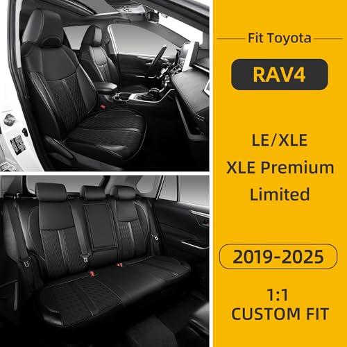 Custom RAV4 Seat Covers for 2019