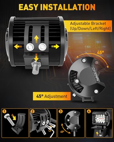 4 Inch LED Pod Lights (2 Count)