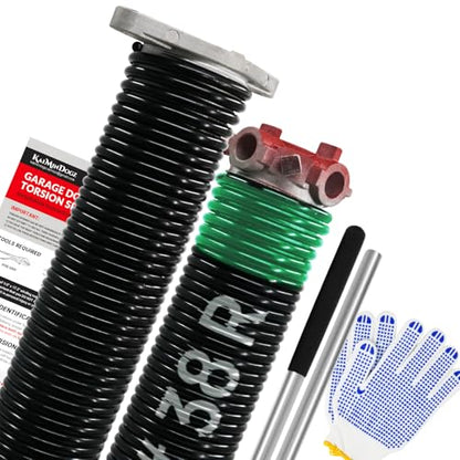 Pair of 1.75" Garage Door Torsion Springs Set with Non