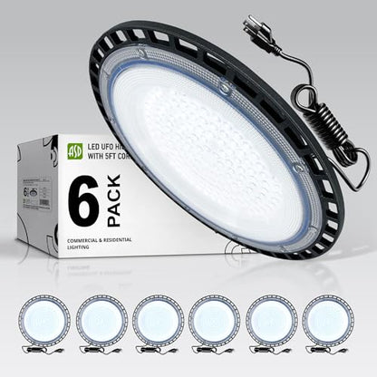 100W LED Low Bay Lighting (6 Count)
