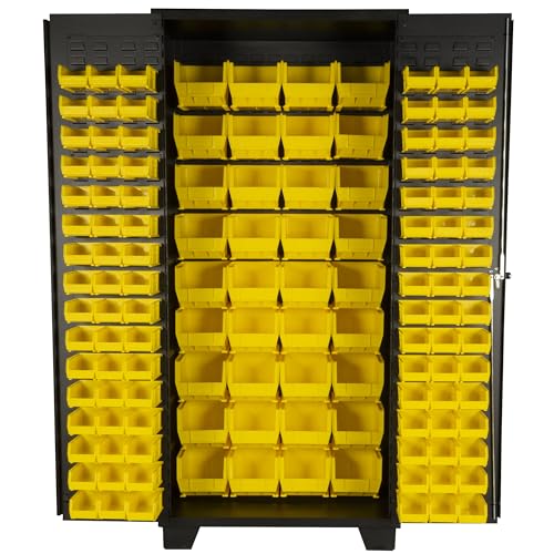 Tool Storage Cabinet with Bin Mounts