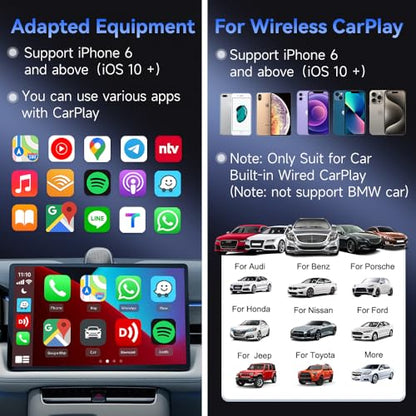 CarPlay Wireless Adapter MiNi SE 2026