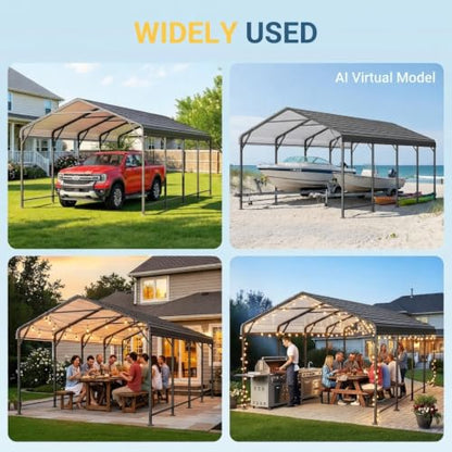 12' X 20' Metal Carport