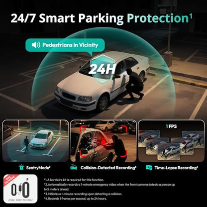 3 Channel 360° Dash Cam