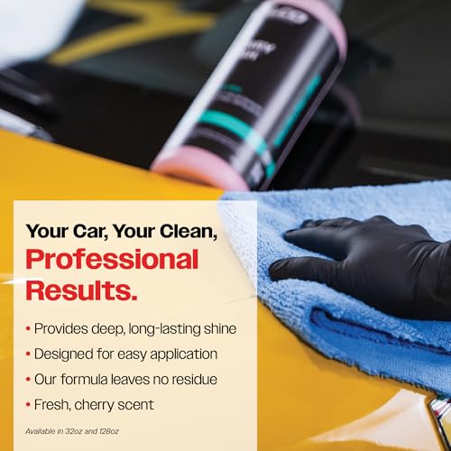 Cherry Flash Automotive Liquid Paste Wax for Hand Waxing (32 Fl Oz)