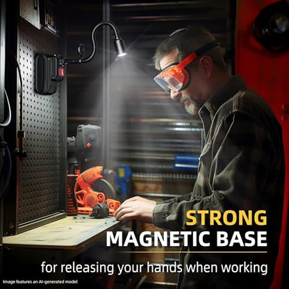 Rechargeable Gooseneck Work Light