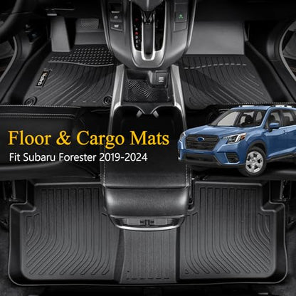 Floor Mats & Cargo Liner Fit for Subaru Forester 2019