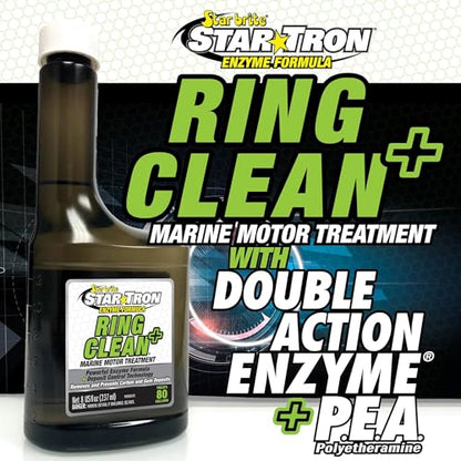 STAR TRON Ring Clean Plus Deposit Control Engine Treatment (8 Fl Oz)