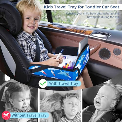 Kids Travel Tray for Toddler Car Seat