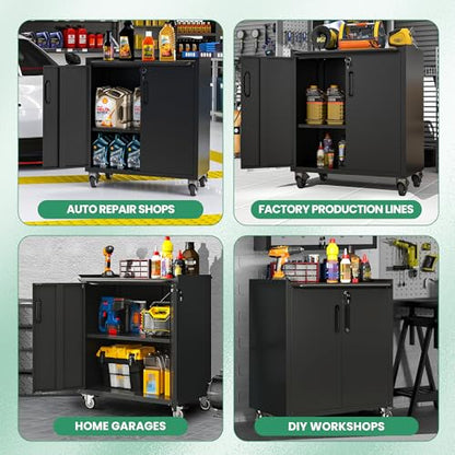 Garage Tool Cabinet Set (2 Count)