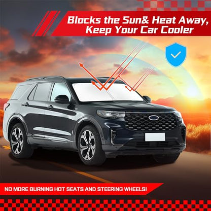 Windshield Sun Shade for Ford Explorer 2020
