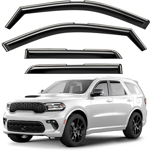 Window Deflectors Smoke Tinted in (4 Count)