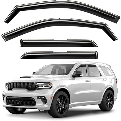 Window Deflectors Smoke Tinted in (4 Count)