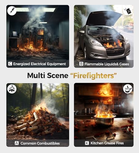 3 Pack Fire Extinguisher for Home