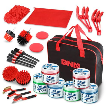 25pcs Car Detailing Brush Set