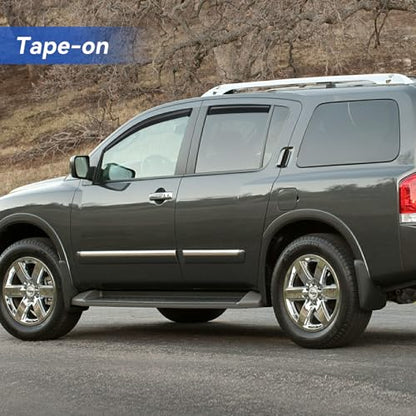 Window Visors Rain Guards for 2004