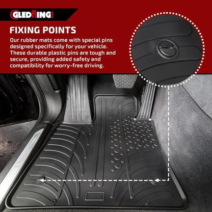 Rubber Floor Mats for Mercedes GLC Class