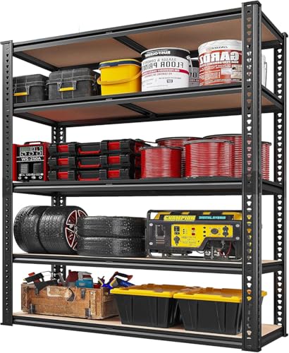 40" W Storage Shelves Load 2500Lbs for Garage Pantry Closet Kitchen (3 Count)